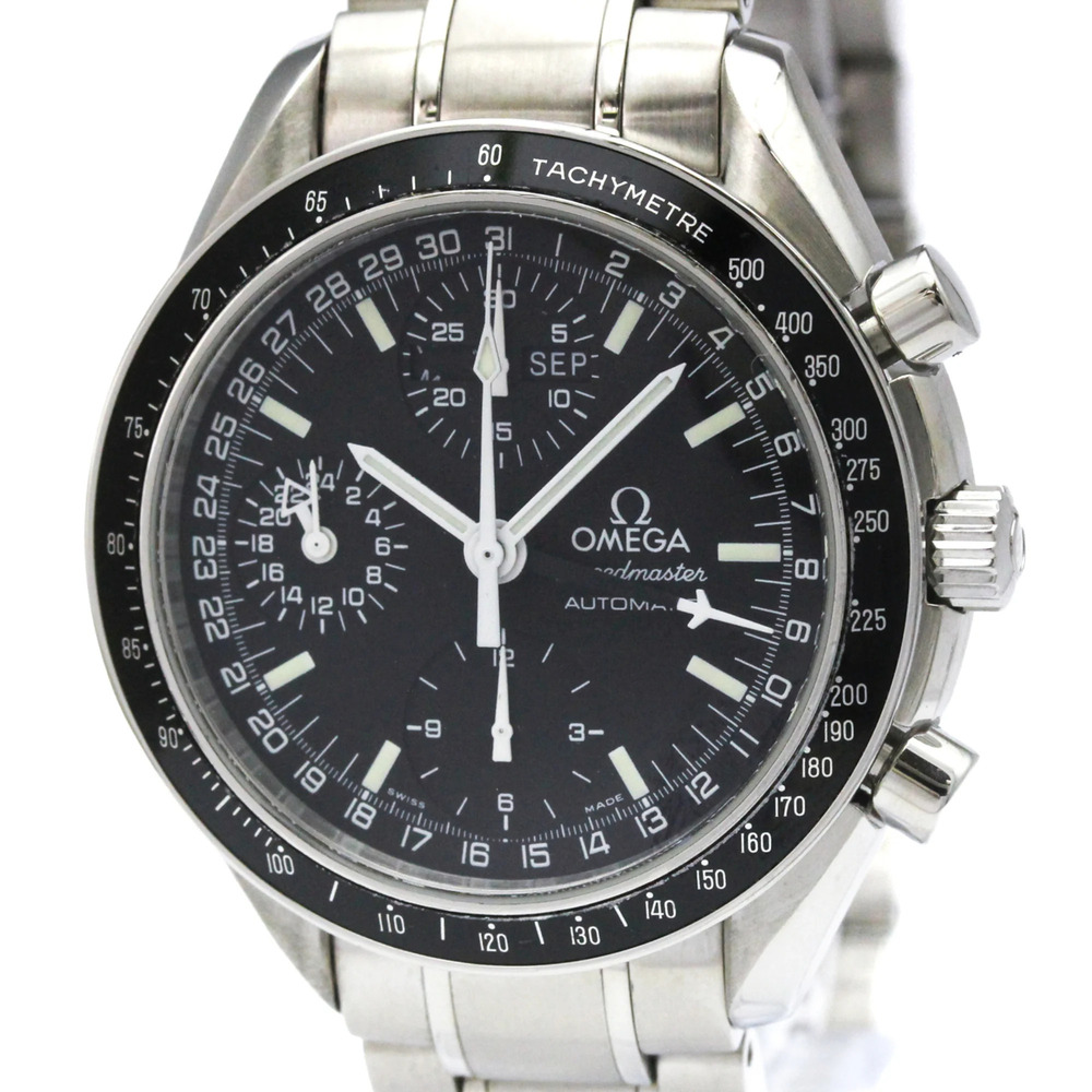 OMEGA Speedmaster Mark 40Steel Automatic Mens Watch 3520.50 Polished